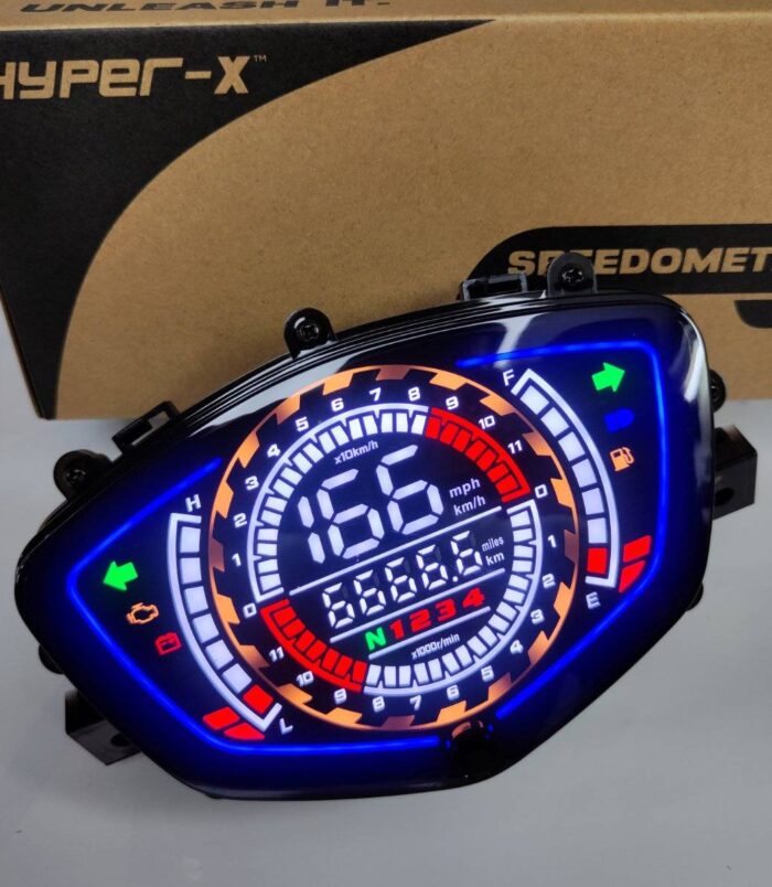 ΚΟΝΤΕΡ CRYPTON X-135 ΨΗΦΙΑΚΟ ΜΑΥΡΟ LED