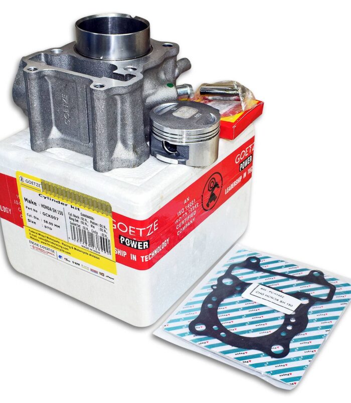ΚΥΛΙΝΔΡΟΣ ΜΕ ΠΙΣΤΟΝΙ ΚΑΙ ΦΛΑΝΤΖΕΣ HONDA SH -KEEWAY 125 cc -52,40mm- ΙΝΔΙΑΣ