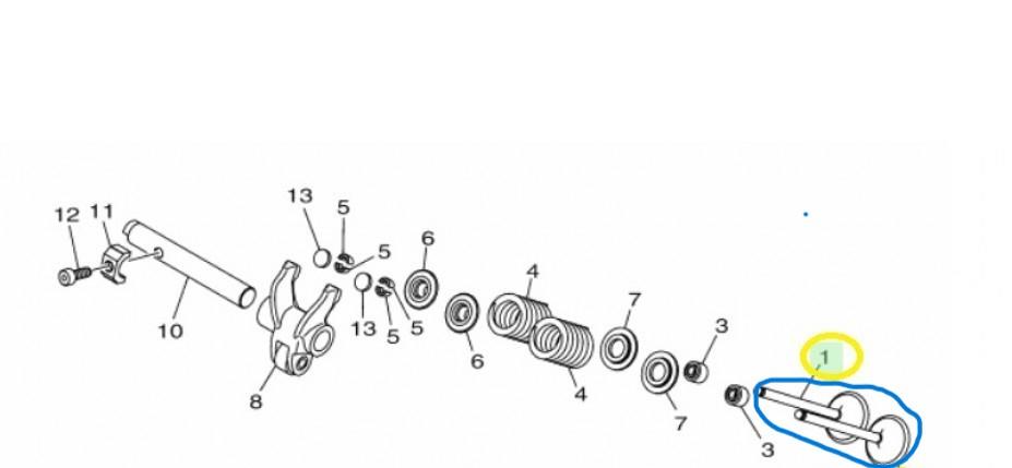0000004238-1 ΒΑΛΒΙΔΑ -IN- YAMAHA X-MAX 300 '2017-24 / TRICITY 300 '2020-24 -B74-E2111-00- OR